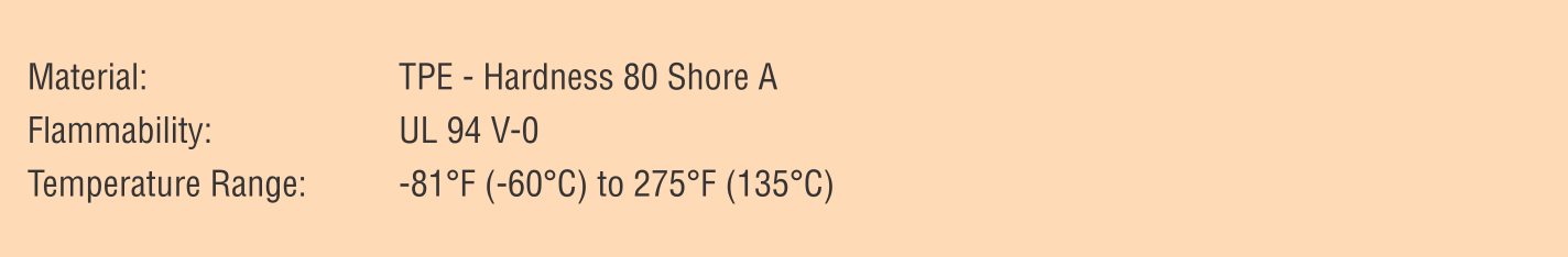 Heyco Universal Thermoplastic Rubber Grommets